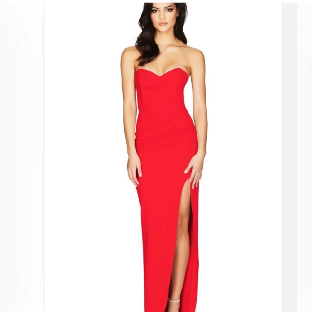 NWOT Red Nookie Gown Size M